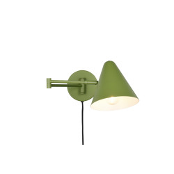 Kinkiet Tytus z ruchomym ramieniem – lampka nocna morelowa