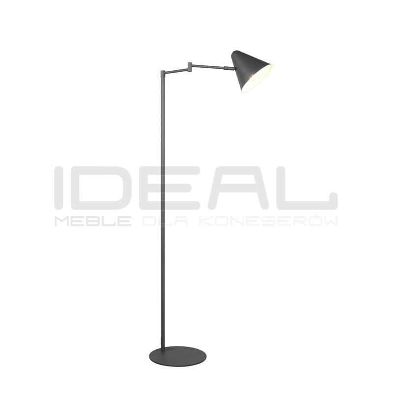 Lampa podłogowa z ruchomym ramieniem Tytus | Idealmeble.pl