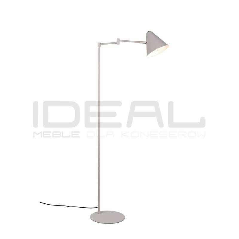 Lampa podłogowa z ruchomym ramieniem Tytus | Idealmeble.pl