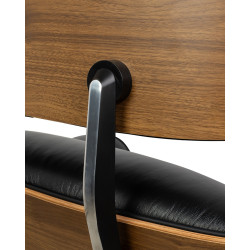 Fotel biurowy Lounge Automatic – nowoczesny fotel lounge z podnóżkiem