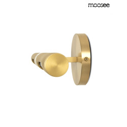 Kinkiet CRUDO złoty – lampa ścienna do salonu i sypialni