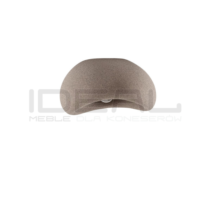 Plafon WABI 40 BRĄZOWY w stylu boho, japandi