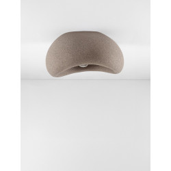 Plafon WABI 40 BRĄZOWY w stylu boho, japandi