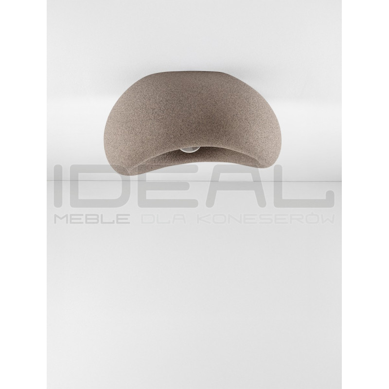 Plafon WABI 40 BRĄZOWY w stylu boho, japandi