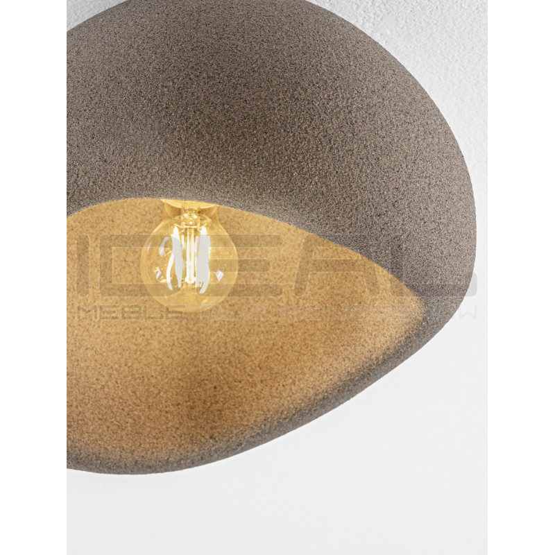 Plafon WABI 40 BRĄZOWY w stylu boho, japandi