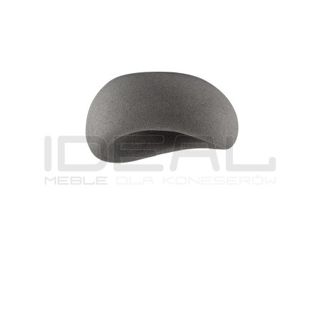 Nowoczesny Plafon WABI 50 szary w stylu boho, japandi