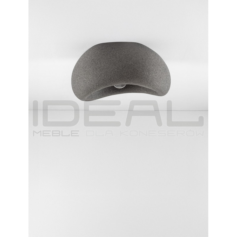 Plafon WABI 40 szary w stylu boho, japandi