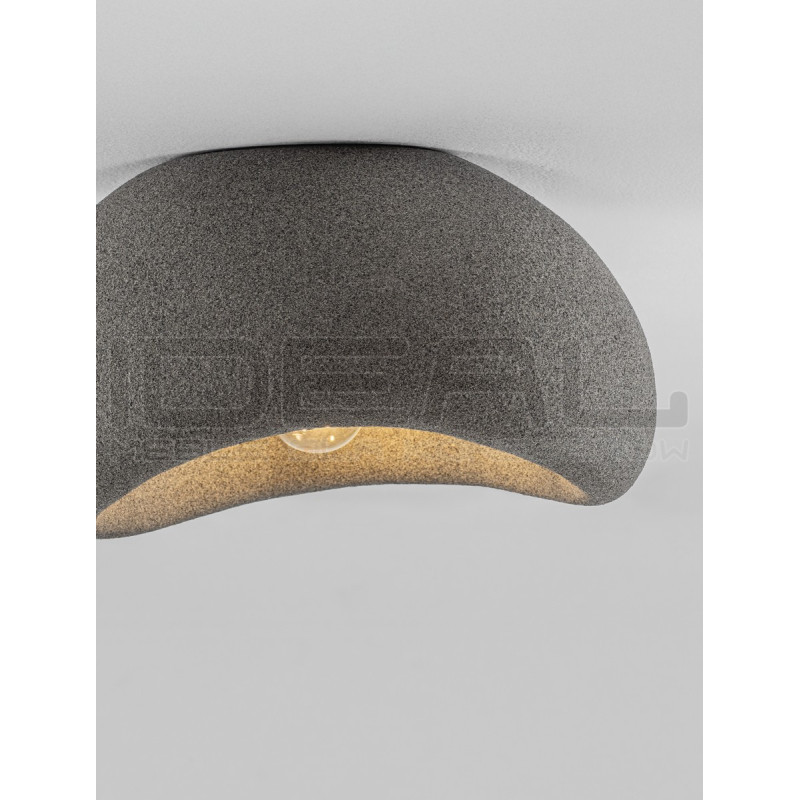 Plafon WABI 40 szary w stylu boho, japandi