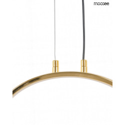 Lampa wisząca CIRCULO SIX złota Moosee –  lampa nowoczesna