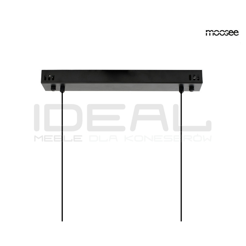 Lampa wisząca TORRE czarna – designerskie oświetlenie