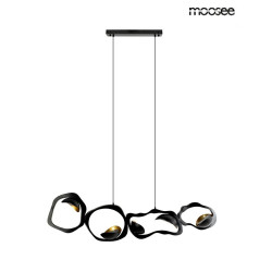 Lampa wisząca TORRE czarna – designerskie oświetlenie