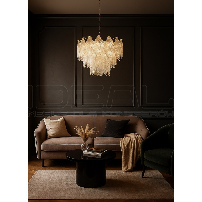 Lampa wisząca SCARLETT 80 złota Moosee|eleganckie oświetlenie