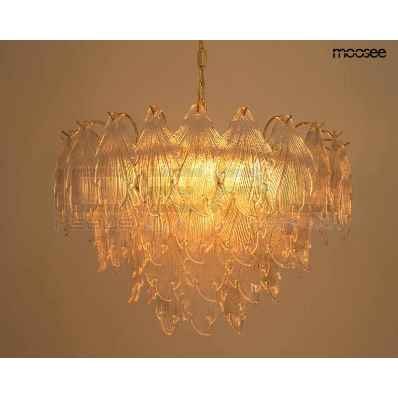 Lampa wisząca SCARLETT 80 złota Moosee|eleganckie oświetlenie