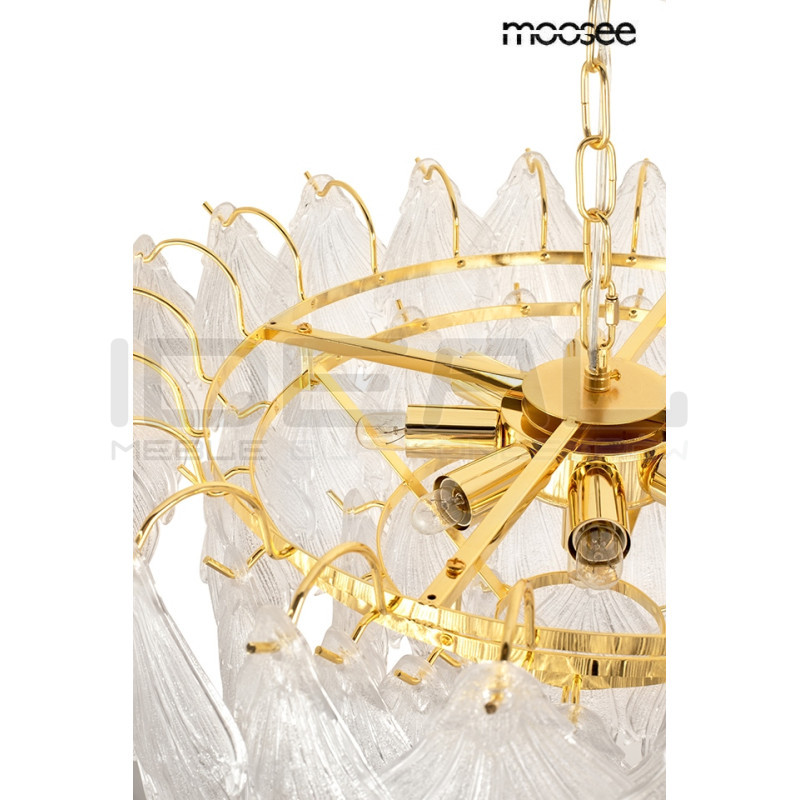 Lampa wisząca SCARLETT 80 złota Moosee|eleganckie oświetlenie