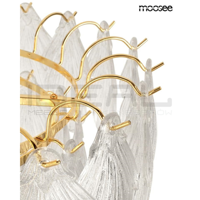 Lampa wisząca SCARLETT 80 złota Moosee|eleganckie oświetlenie