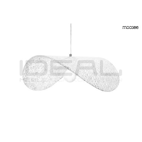 CAPELLO FI 80  – elegancka lampa wisząca ze szklanym kloszem