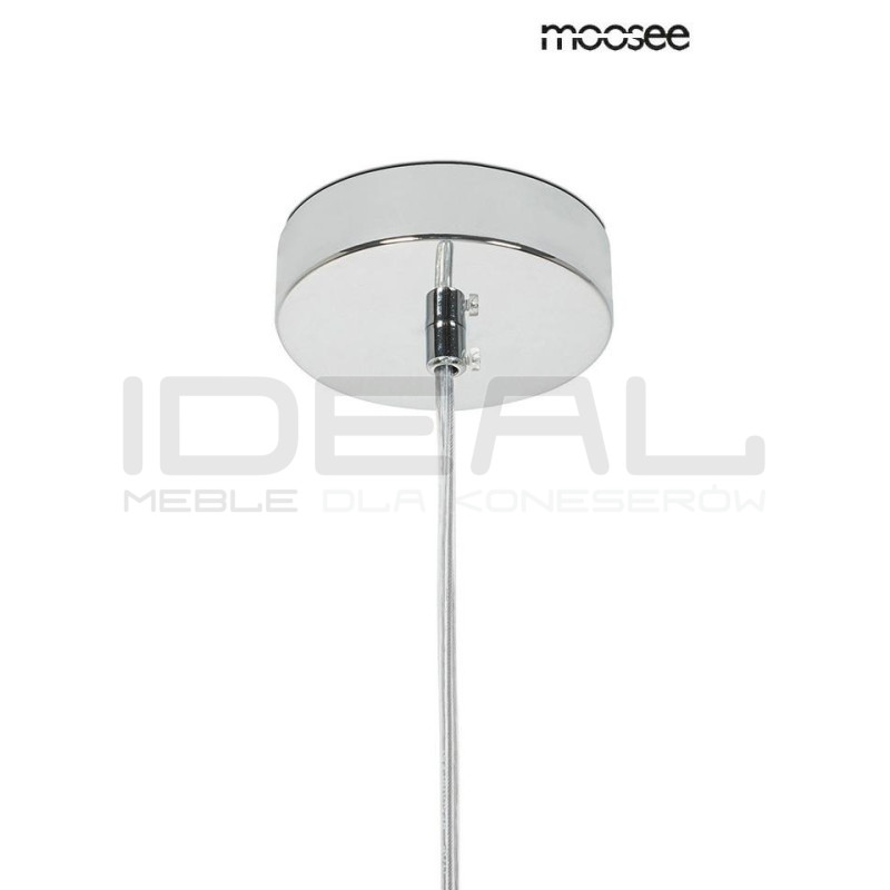 CAPELLO FI 80  – elegancka lampa wisząca ze szklanym kloszem