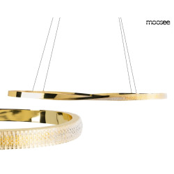 Lampa wisząca ANILLO 120 złota – nowoczesne oświetlenie Moosee