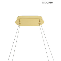 Lampa wisząca ANILLO 120 złota – nowoczesne oświetlenie Moosee