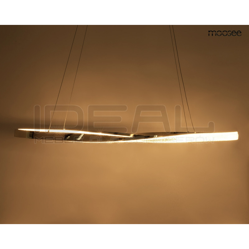 Lampa wisząca ANILLO 120 złota – nowoczesne oświetlenie Moosee