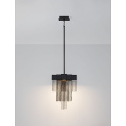 Lampa Pixel 31 – mała lampa wisząca do sypialni i nad stolik