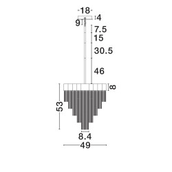Lampa Pixel – designerskie oświetlenie do salonu i jadalni