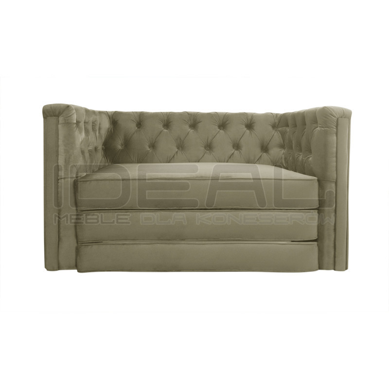 Sofa Chesterfield z funkcją spania materac składany Celebrity