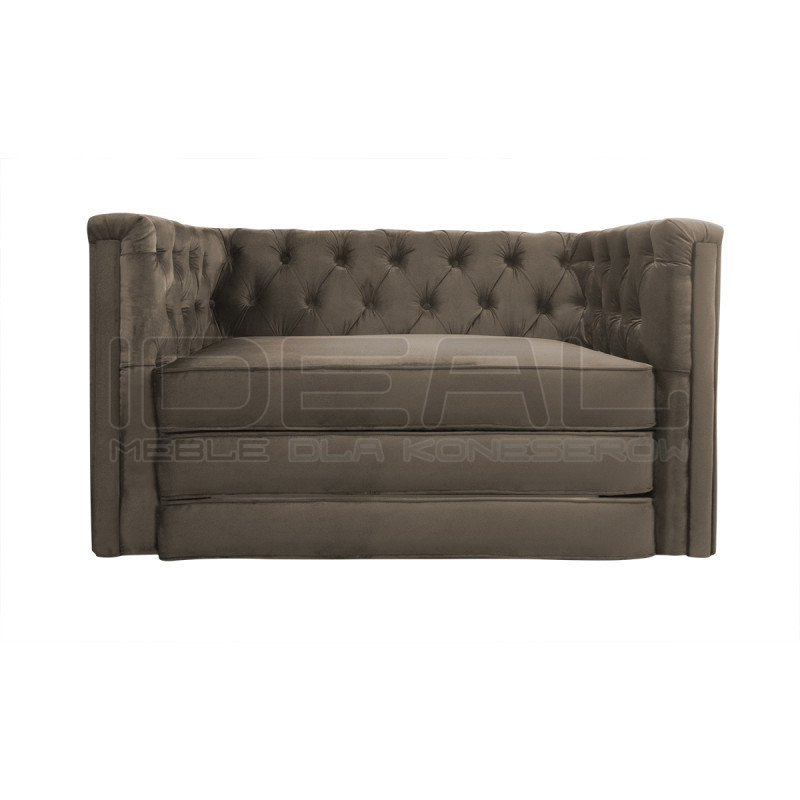 Sofa Chesterfield z funkcją spania materac składany Celebrity