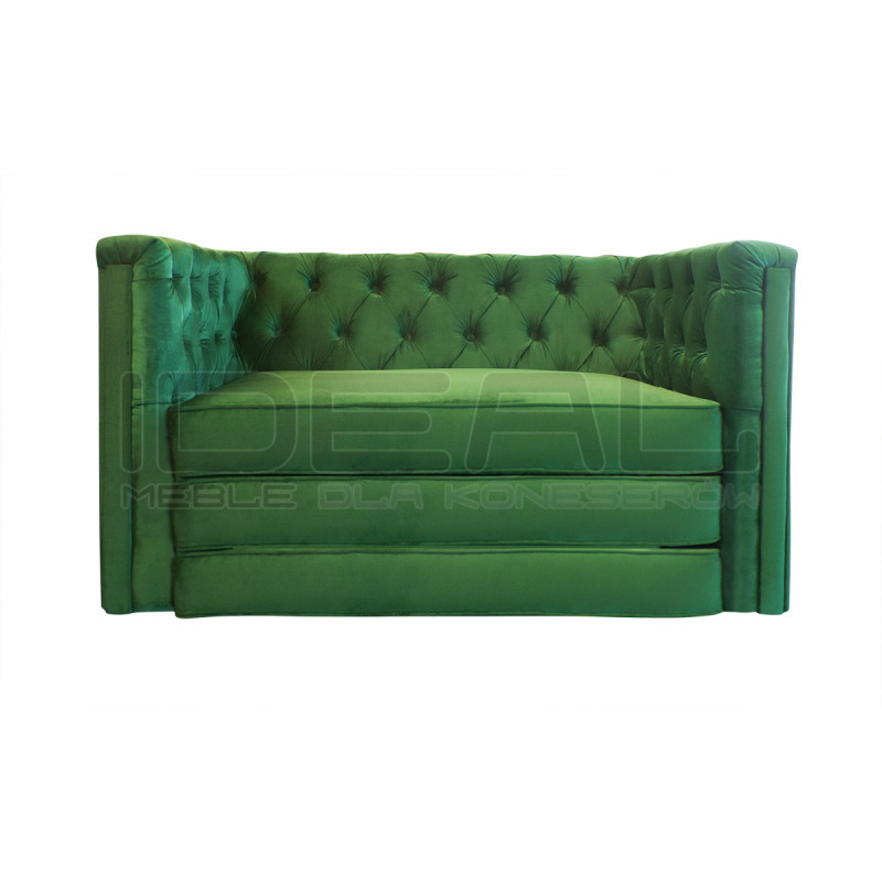 Sofa Chesterfield z funkcją spania materac składany Celebrity