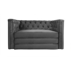 Sofa Chesterfield z funkcją spania materac składany Celebrity