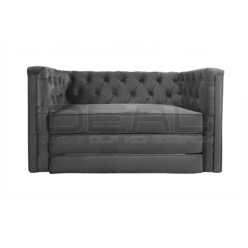 Sofa Chesterfield z funkcją spania materac składany Celebrity