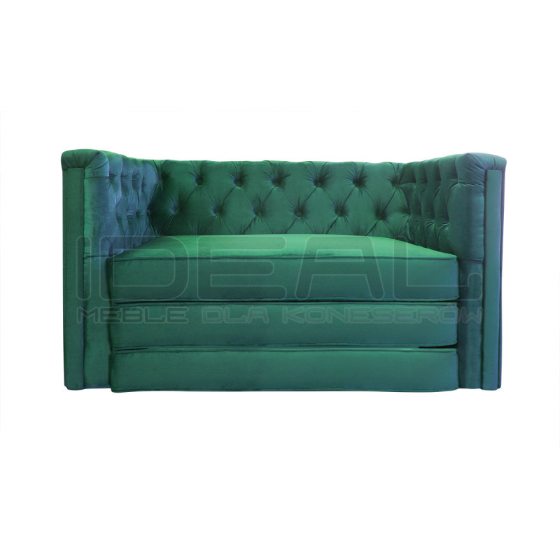 Sofa Chesterfield z funkcją spania materac składany Celebrity