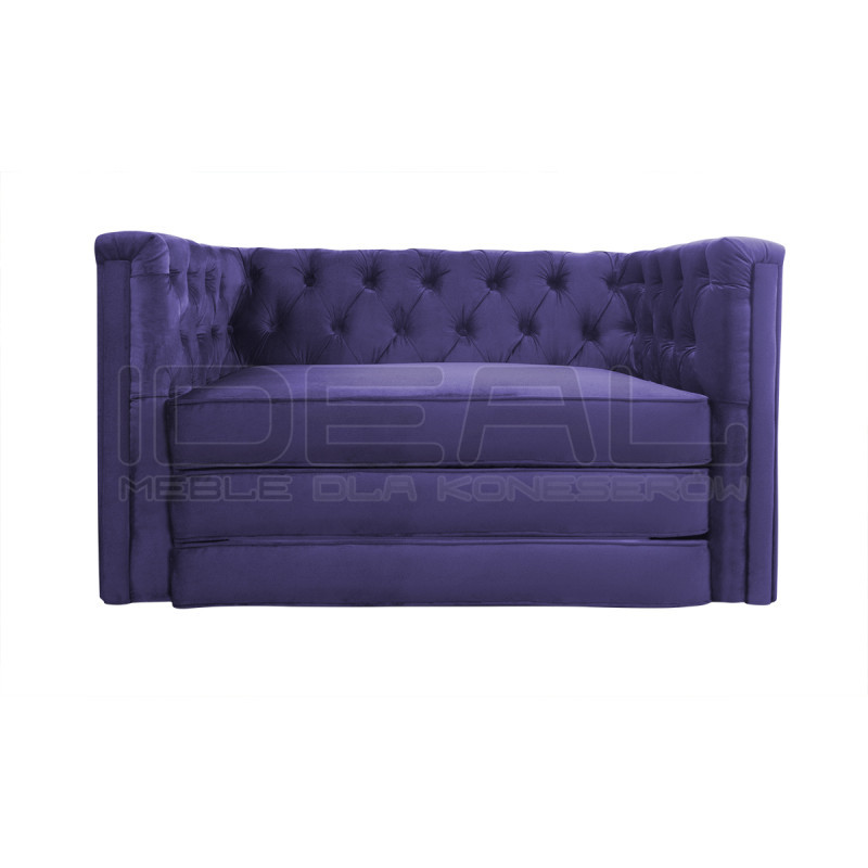 Sofa Chesterfield z funkcją spania materac składany Celebrity