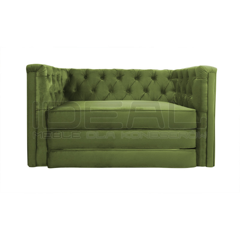 Sofa Chesterfield z funkcją spania materac składany Celebrity