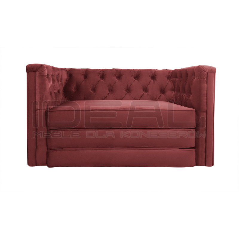 Sofa Chesterfield z funkcją spania materac składany Celebrity