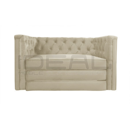 Sofa Chesterfield z funkcją spania materac składany Celebrity