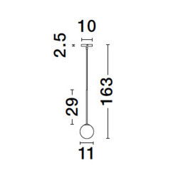 Lampa wisząca Boy 11 cm – nowoczesna lampa do kuchni i sypialni