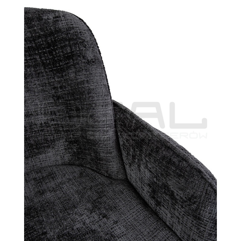 Krzesło BORA czarne – nowoczesne, eleganckie | IdealMeble.pl