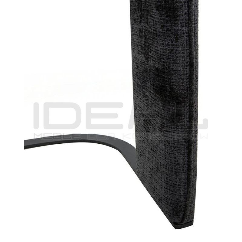 Krzesło BORA czarne – nowoczesne, eleganckie | IdealMeble.pl