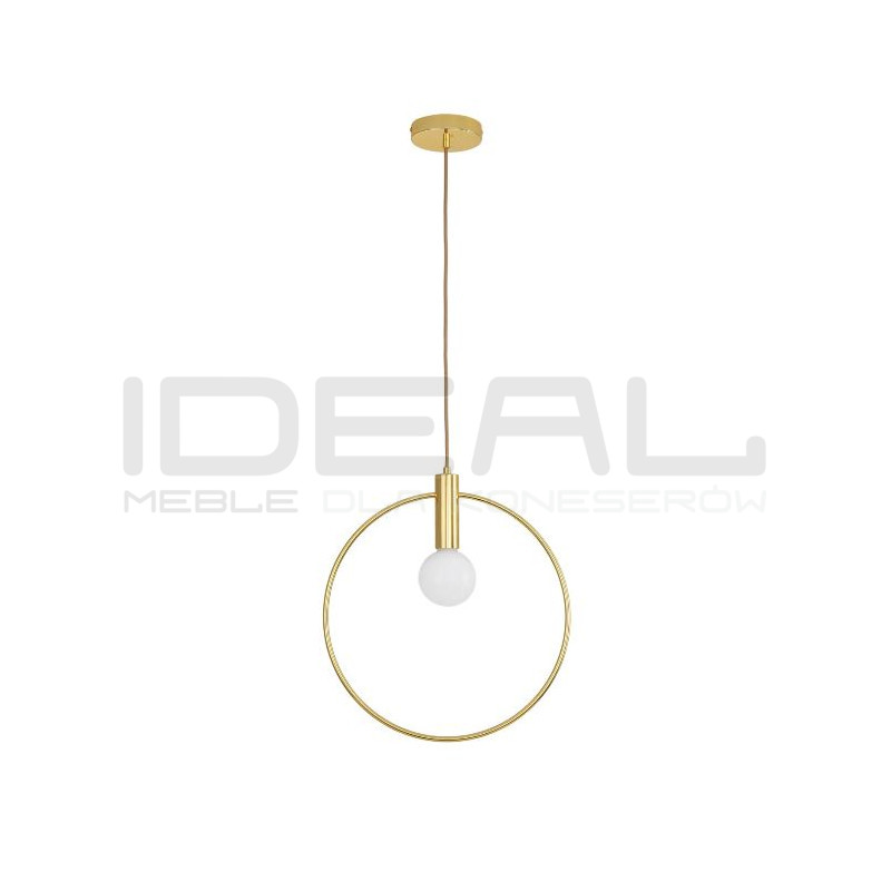 Lampa Bella – złota, nowoczesna lampa wisząca |IdealMeble.pl