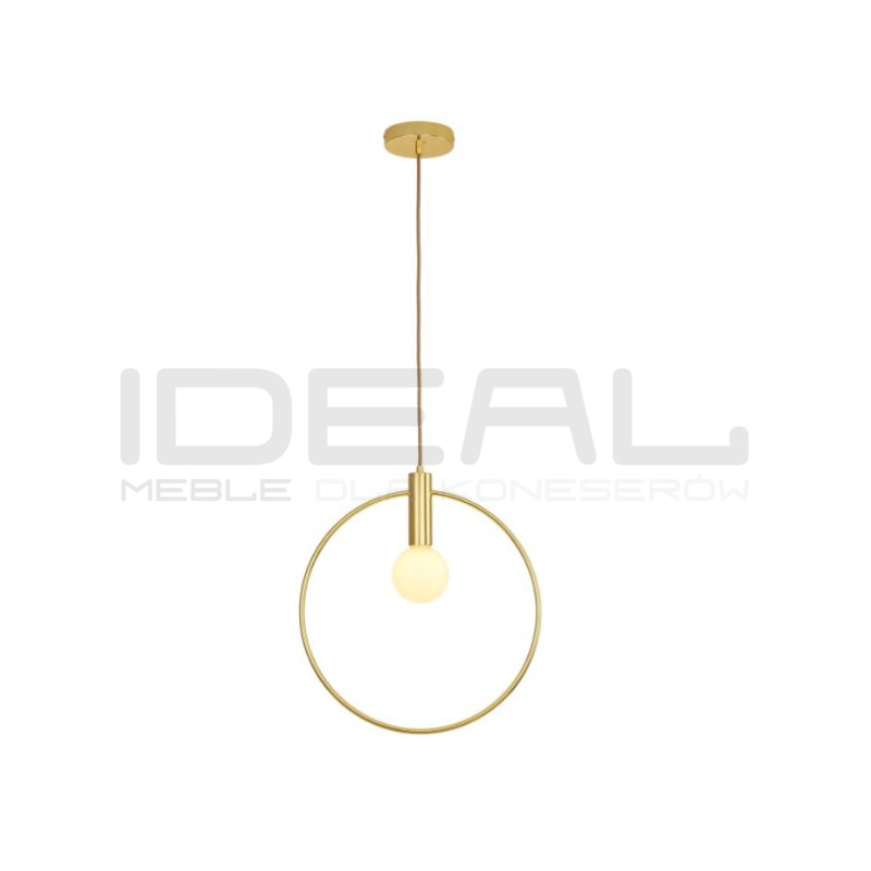 Lampa Bella – złota, nowoczesna lampa wisząca |IdealMeble.pl