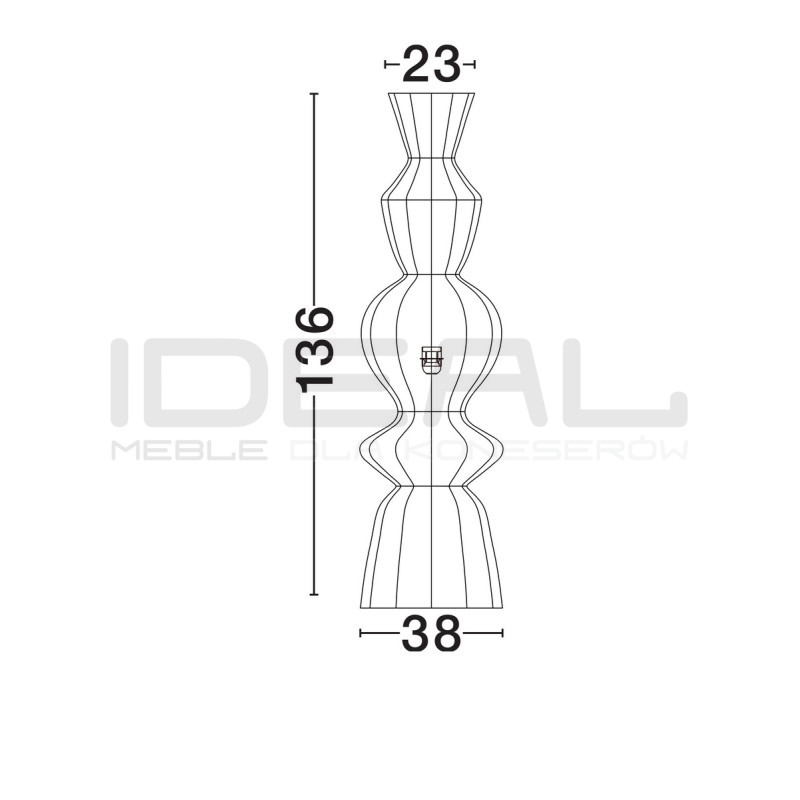 Lampa podłogowa Baloo –lampa boho ze sznurka czarna lub brąz