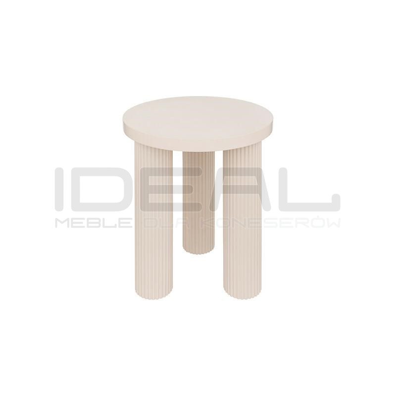 Stolik pomocniczy Berni kaszmirowy – styl i funkcjonalność