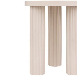 Stolik pomocniczy Berni kaszmirowy – styl i funkcjonalność