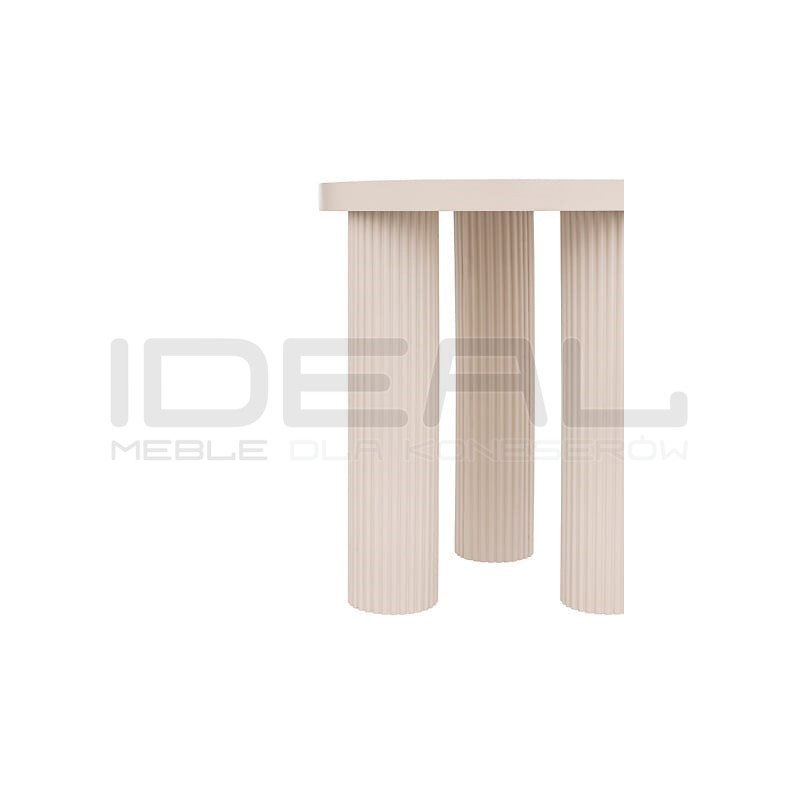 Stolik pomocniczy Berni kaszmirowy – styl i funkcjonalność