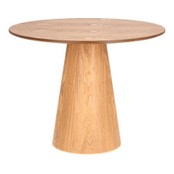 Stolik kawowy Sweedy 80 cm – okrągły stół na jednej nodze