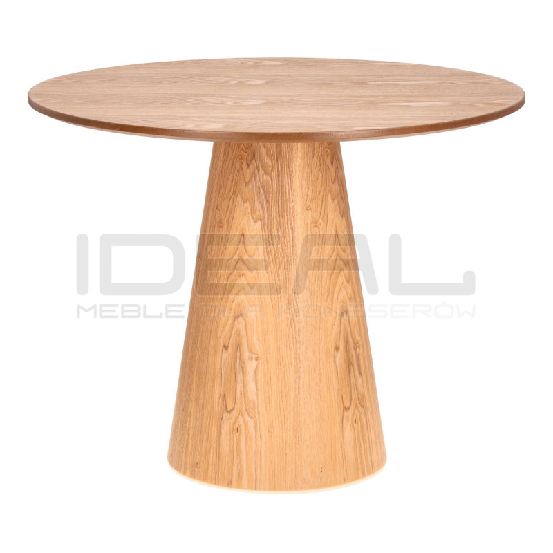 Stolik kawowy Sweedy 80 cm – okrągły stół na jednej nodze