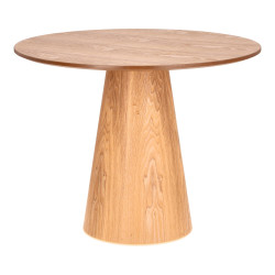 Stolik kawowy Sweedy 80 cm – okrągły stół na jednej nodze
