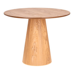 Stolik kawowy Sweedy 80 cm – okrągły stół na jednej nodze