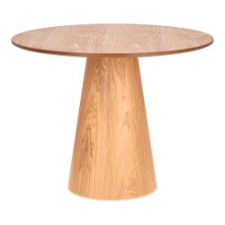 Stolik kawowy Sweedy 80 cm – okrągły stół na jednej nodze